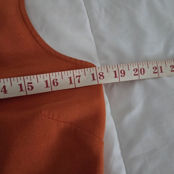 Women's Sag Harbor Orange Midi Dress - Picture 5 of 7